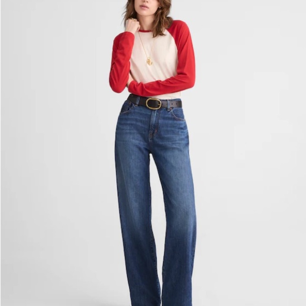 Madewell Perfect Vintage Wide Leg Soft Drape
